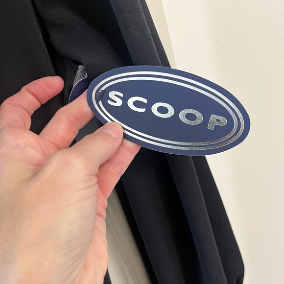 Scoop Women’s Jumpsuit Long Sleeve. Black in color. Size Small - Picture 5 of 14